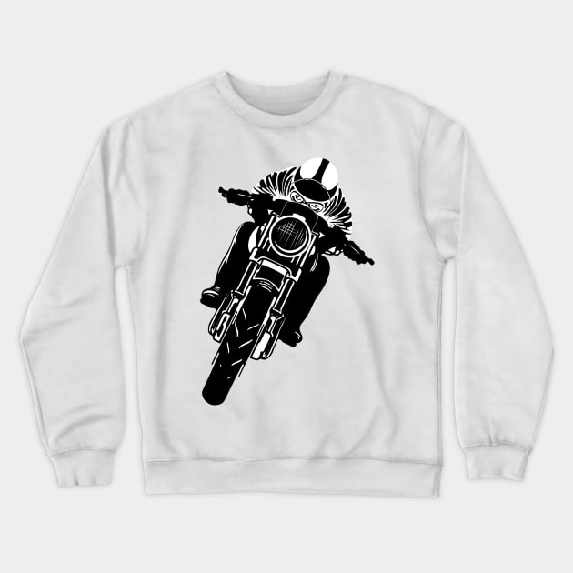 Café Racer (request other colours) Crewneck Sweatshirt by designseventy